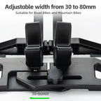 Bike Stand | Adjustable Width & Non-Slip Rubber Feet | Fits 30–80 mm Tires