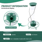 Bird Feeder | Squirrel-Proof Rotating Perch & 4 Feeding Ports