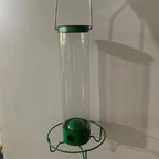 Bird Feeder | Squirrel-Proof Rotating Perch & 4 Feeding Ports