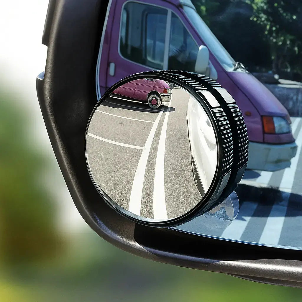 Blind Spot Mirror | 360° Adjustable & Suction Mount | Universal Fit