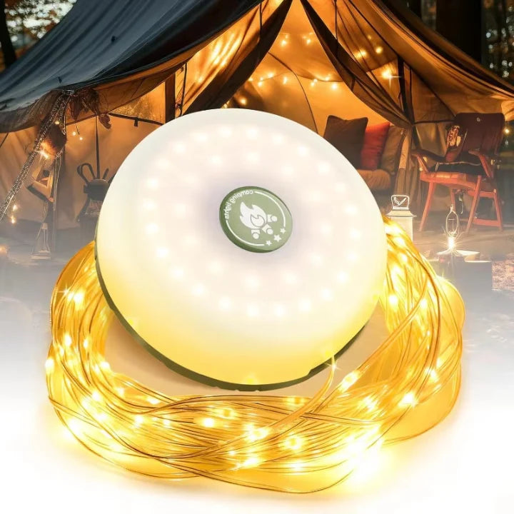 Camping Lamp | 4-in-1 10m RGB & USB Rechargeable