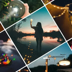 Camping Lamp | 4-in-1 10m RGB & USB Rechargeable