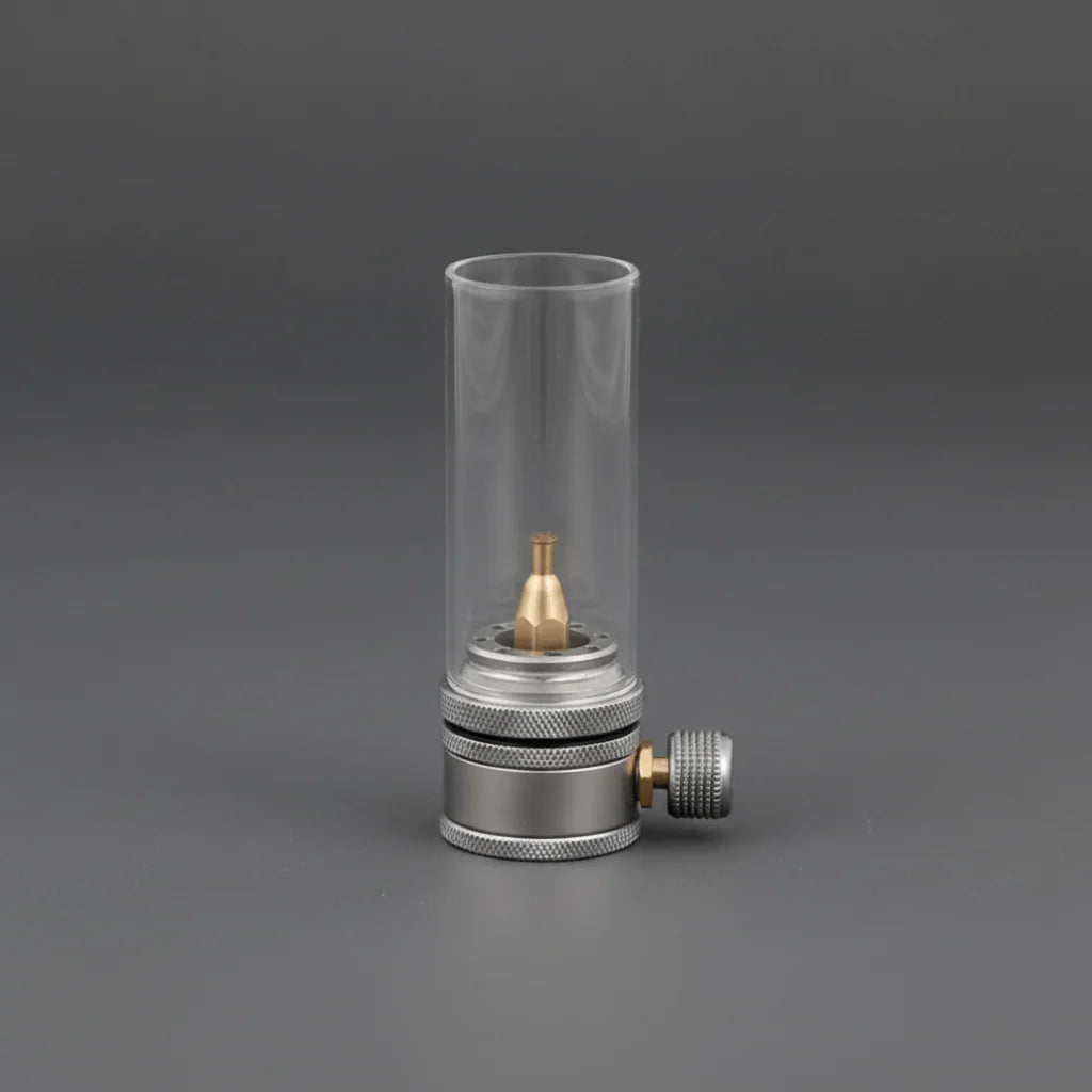 Camping Lantern | Butane-Powered Adjustable Flame | Wind-Resistant