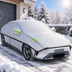 Car Cover | Full-Vehicle Winter Protection | 10 Elastic Straps