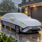Car Cover | Full-Vehicle Winter Protection | 10 Elastic Straps