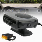 Car Heater | Portable Ceramic Fan & Adjustable Heat | For 12V Vehicles