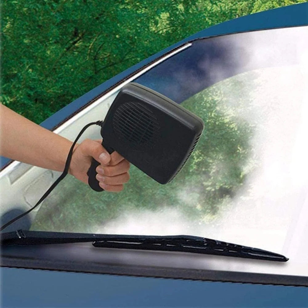 Car Heater | Portable Ceramic Fan & Adjustable Heat | For 12V Vehicles