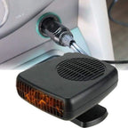 Car Heater | Portable Ceramic Fan & Adjustable Heat | For 12V Vehicles