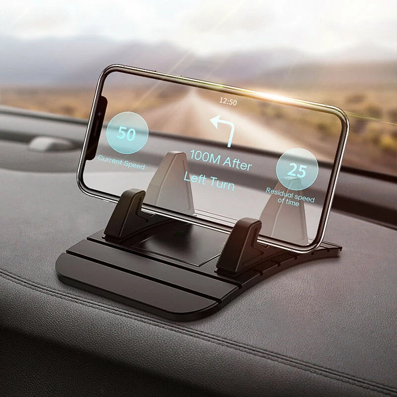 Car Phone Holder | Non-Slip Silicone Suction Mount