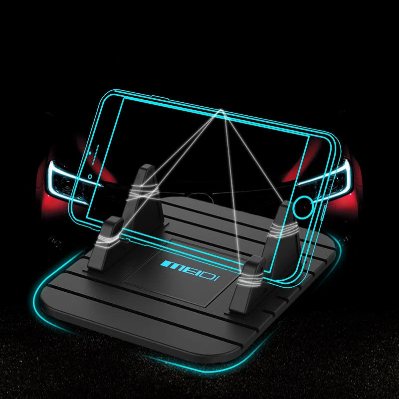 Car Phone Holder | Non-Slip Silicone Suction Mount