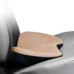 Car Seat Cushion | Ergonomic Memory Foam & Removable Breathable Cover | 3.5 in Lift