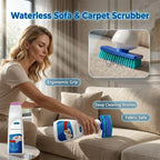 Carpet & Upholstery Cleaner | Waterless Stain Removal & Built-In Brush | 200 Ml