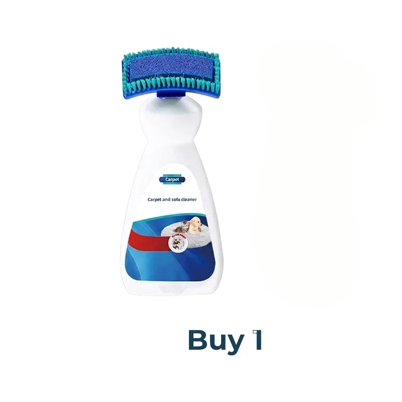 Carpet & Upholstery Cleaner | Waterless Stain Removal & Built-In Brush | 200 Ml