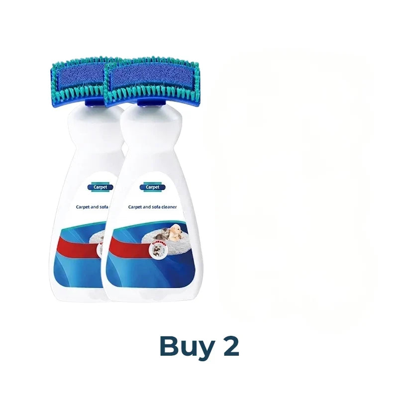 Carpet & Upholstery Cleaner | Waterless Stain Removal & Built-In Brush | 200 Ml