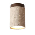 Ceiling Light | Travertine Wabi-Sabi Design | LED Lighting