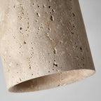 Ceiling Light | Travertine Wabi-Sabi Design | LED Lighting