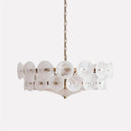 Ceiling Pendant Light | Metal & Glass | Hardwired & Dimmer-Compatible