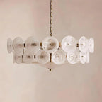 Ceiling Pendant Light | Metal & Glass | Hardwired & Dimmer-Compatible