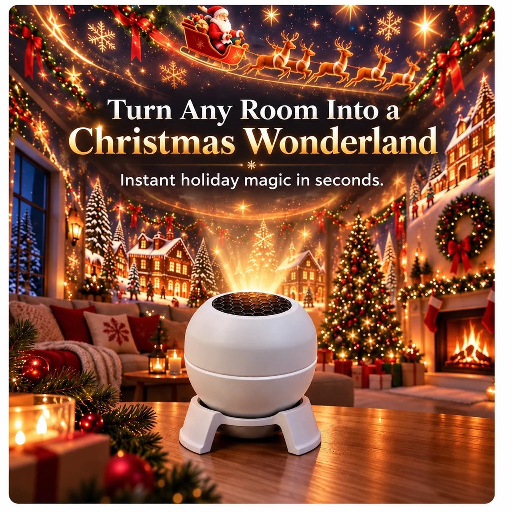 Christmas Projector | LED Festive Projections & USB Powered