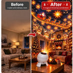 Christmas Projector | LED Festive Projections & USB Powered