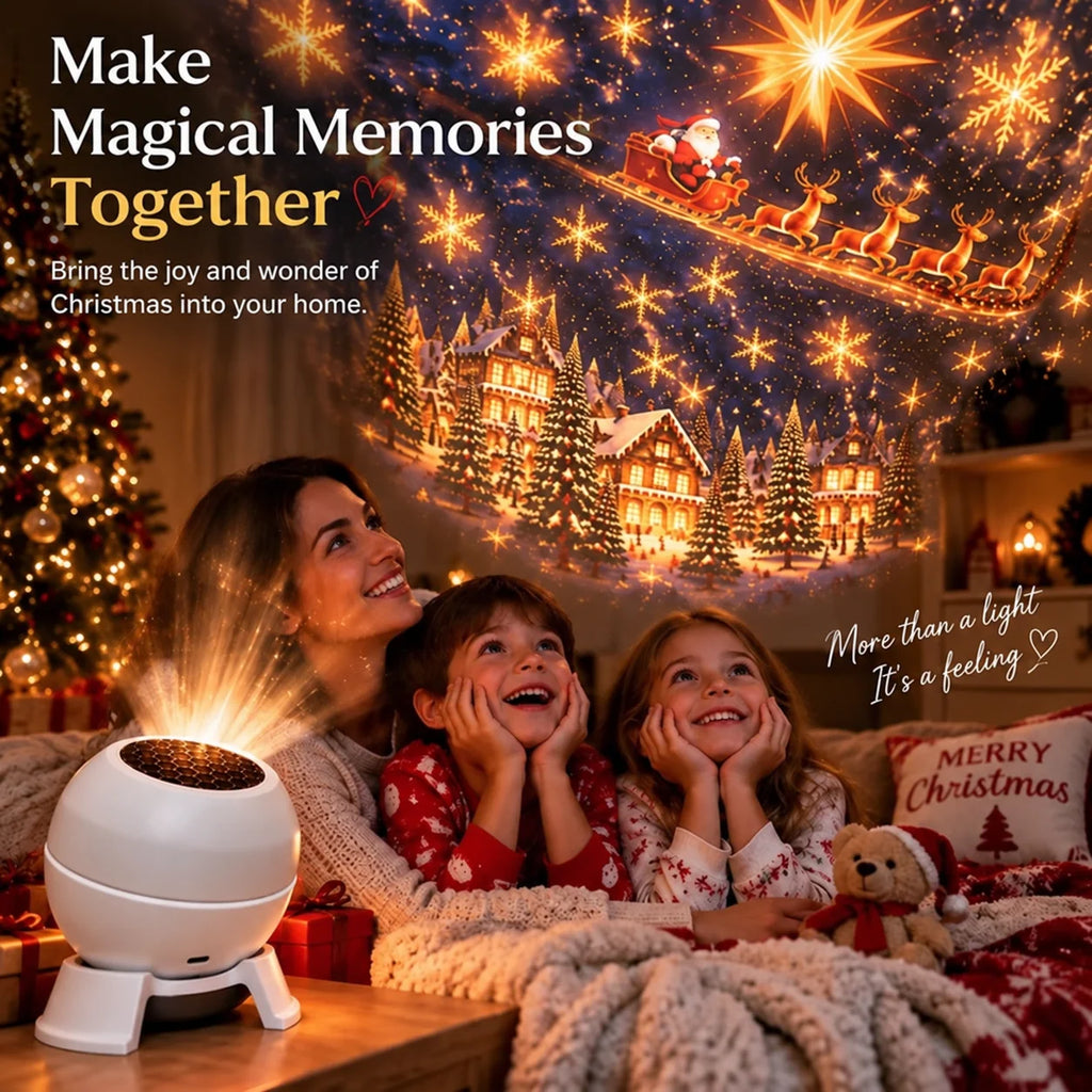 Christmas Projector | LED Festive Projections & USB Powered