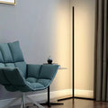 Corner Floor Lamp | Dimmable & Remote Control | Aluminum
