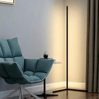 Corner Floor Lamp | Dimmable & Remote Control | Aluminum
