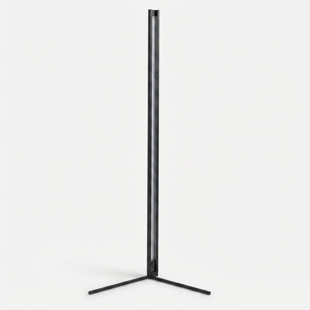Corner Floor Lamp | Dimmable & Remote Control | Aluminum