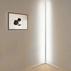 Corner Floor Lamp | Dimmable & Remote Control | Aluminum