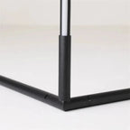 Corner Floor Lamp | Dimmable & Remote Control | Aluminum