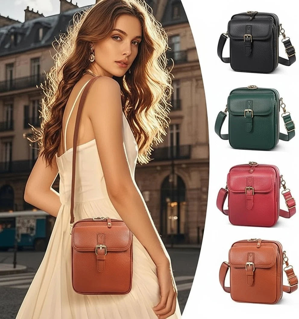 Crossbody Bag | Compact Anti-Theft & Adjustable Strap