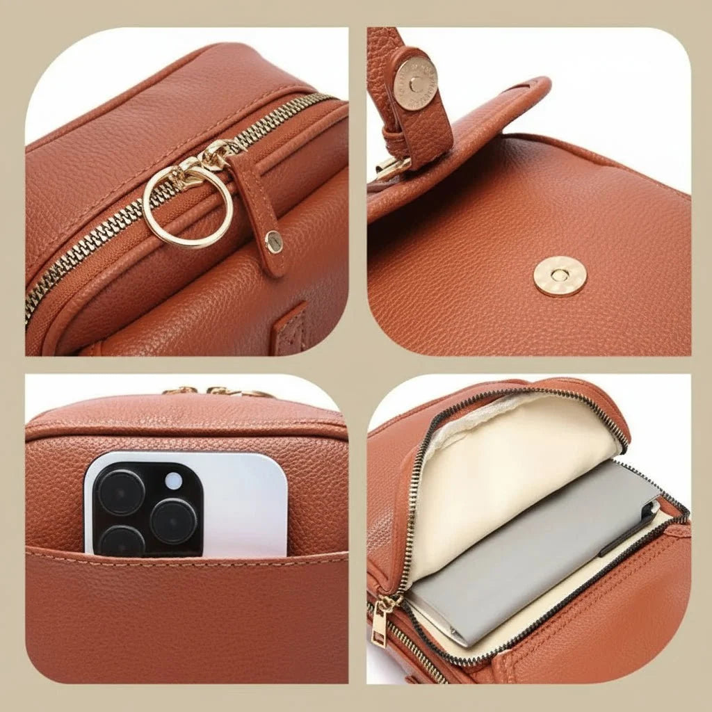 Crossbody Bag | Compact Anti-Theft & Adjustable Strap