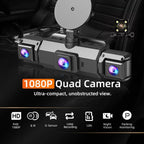 Dash Camera System | Four-Camera Night Vision & Wi-Fi