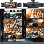 Dash Camera System | Four-Camera Night Vision & Wi-Fi