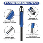 Deburring & Polishing Tool | Double-Bearing Hardened Tool Steel | Set of 4
