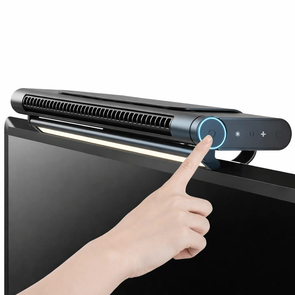 Desktop Fan | Bladeless & USB-Powered | Adjustable Airflow & Light