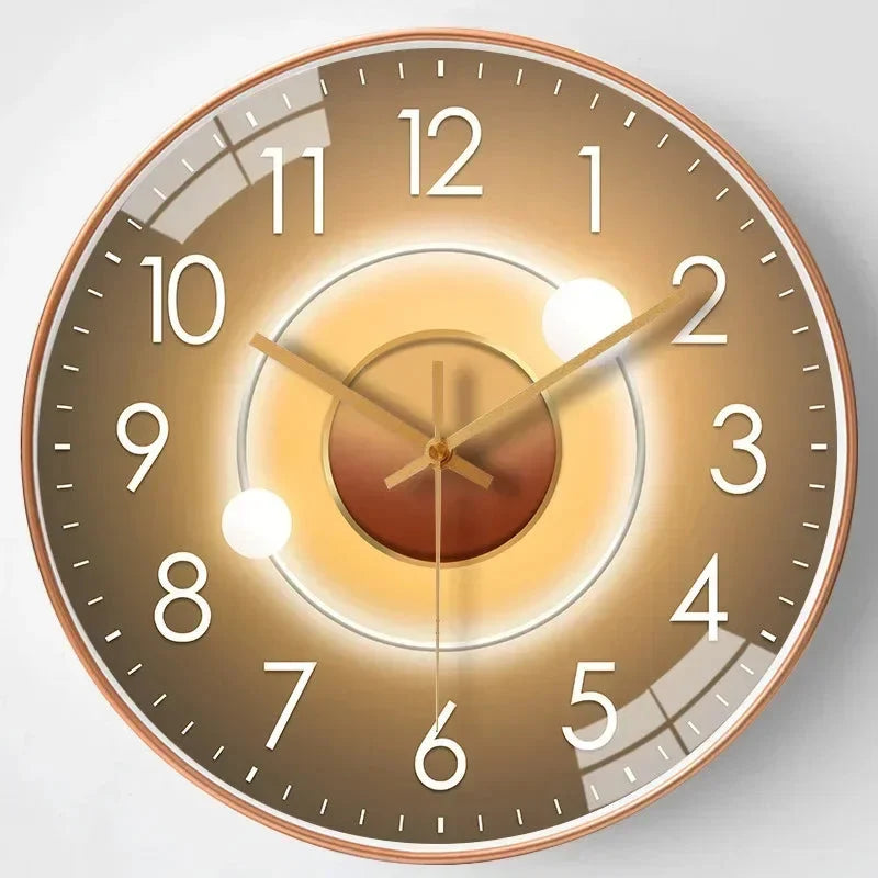 Digital Wall Clock | Silent Operation & Elegant Design | 20 cm