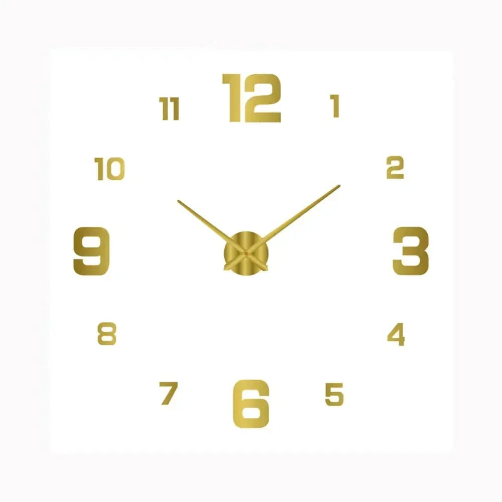 Digital Wall Clock | Silent Operation & Elegant Design | 20 cm