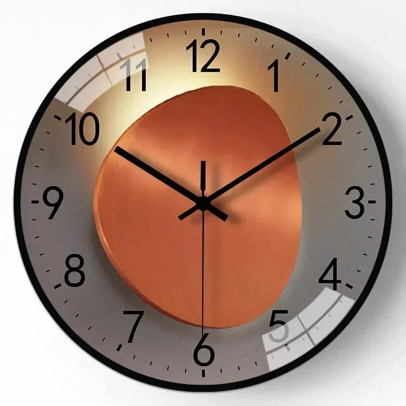 Digital Wall Clock | Silent Operation & Elegant Design | 20 cm