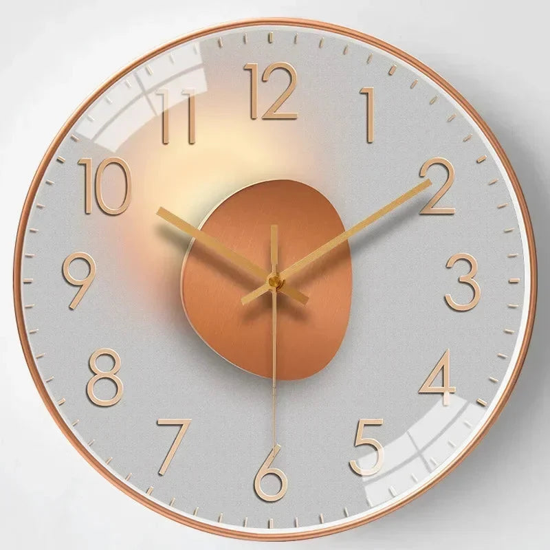 Digital Wall Clock | Silent Operation & Elegant Design | 20 cm