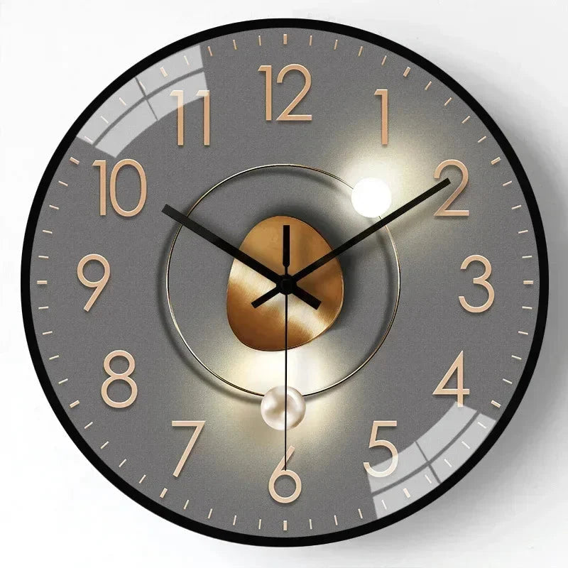 Digital Wall Clock | Silent Operation & Elegant Design | 20 cm