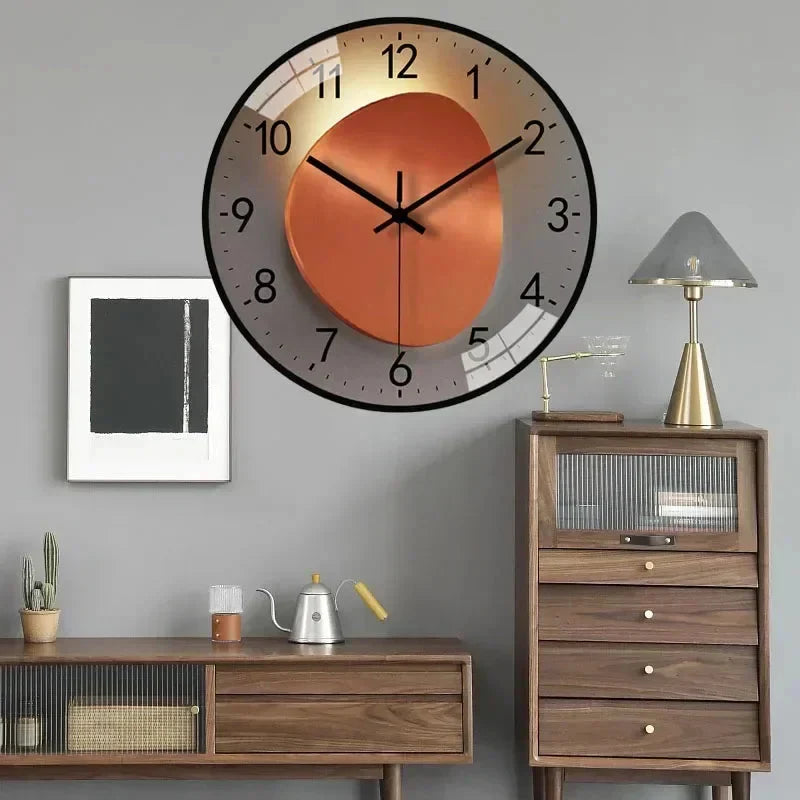 Digital Wall Clock | Silent Operation & Elegant Design | 20 cm