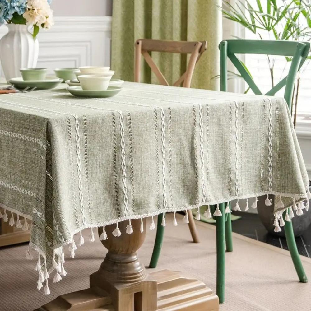 Dining Tablecloth | Cotton-Linen Blend & Machine-Washable