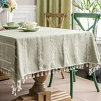 Dining Tablecloth | Cotton-Linen Blend & Machine-Washable