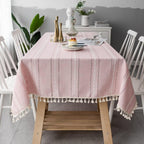 Dining Tablecloth | Cotton-Linen Blend & Machine-Washable