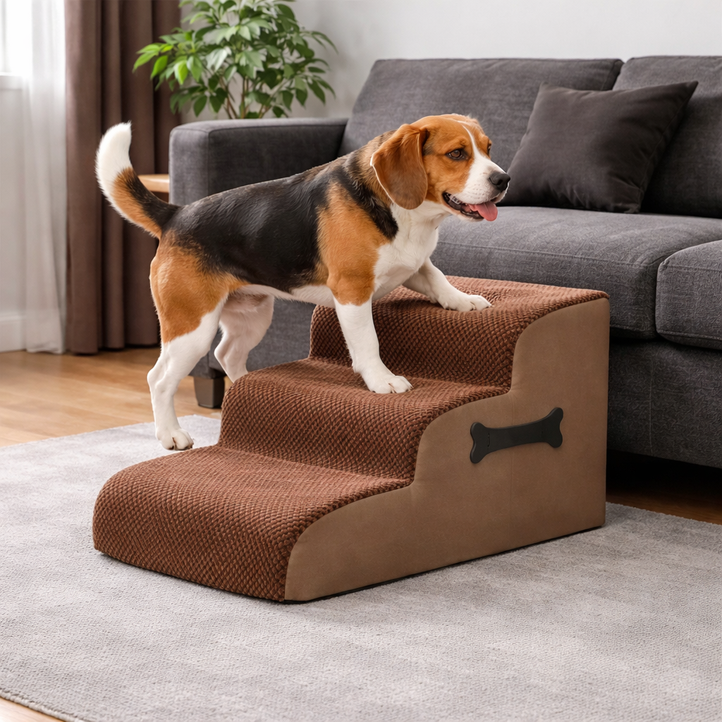 Dog Stairs | Orthopedic Support & Non-Slip | Modular Design
