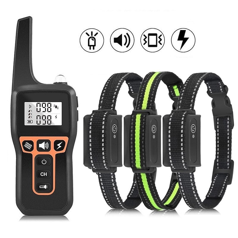 Dog Training Collar | Waterproof & Rechargeable | 1000m Range