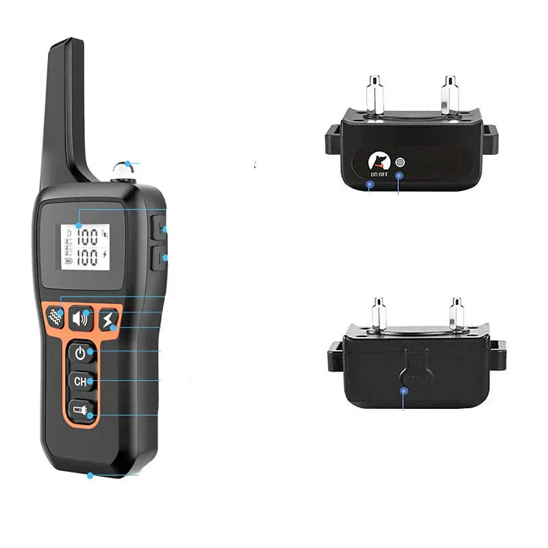 Dog Training Collar | Waterproof & Rechargeable | 1000m Range