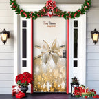Door Cover | Festive Christmas Design | Weather-Resistant