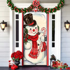 Door Cover | Festive Christmas Design | Weather-Resistant